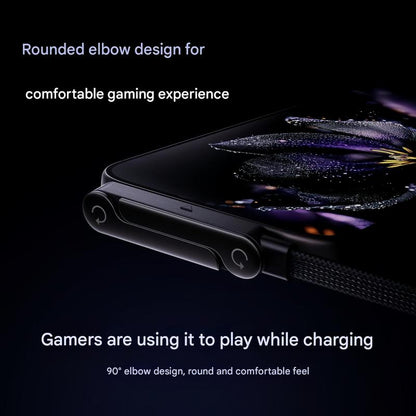 basemo 240W 2-in-1 Fast Charging Cable with Built-In Invisible Stand (Black)