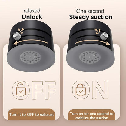 Vacuum Magnetic Phone Holder – Foldable & Adjustable