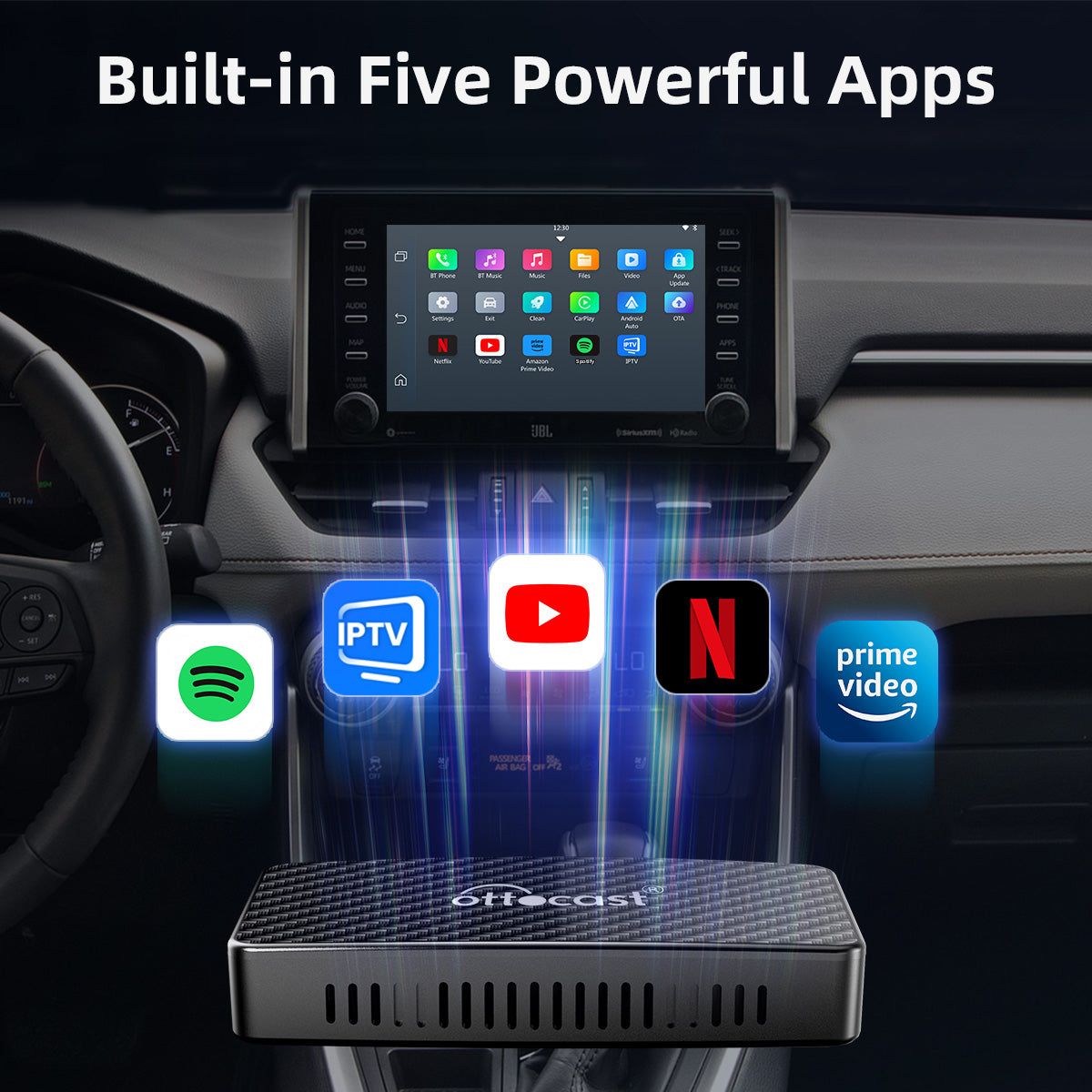Wireless CarPlay & Android Auto Video Adapter