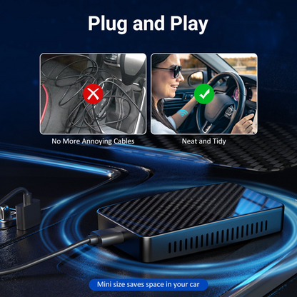 Wireless CarPlay & Android Auto Video Adapter